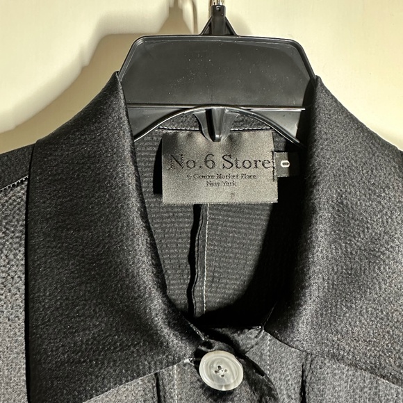 Beautiful black silk NO 6 STORE size 0 belted jumpsuit. - Picture 11 of 15